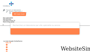 cerballiance.fr Screenshot