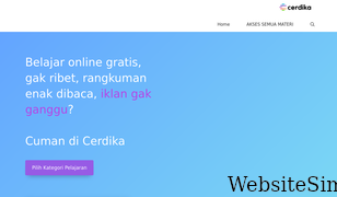cerdika.com Screenshot