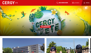 cergy.fr Screenshot