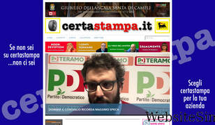 certastampa.it Screenshot