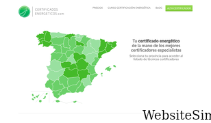 certificadosenergeticos.com Screenshot