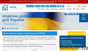 certus.med.pl Screenshot