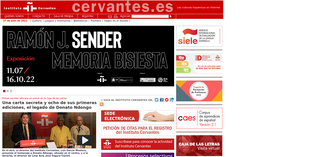 cervantes.es Screenshot