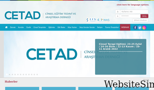cetad.org.tr Screenshot