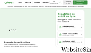 cetelem.fr Screenshot