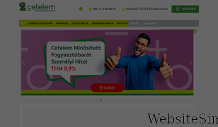 cetelem.hu Screenshot