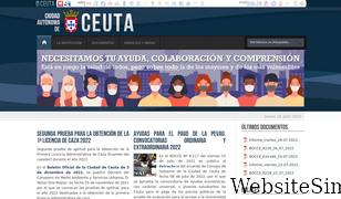 ceuta.es Screenshot