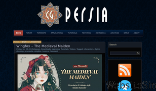 cgpersia.com Screenshot