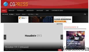 cgpress.org Screenshot