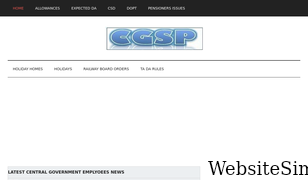 cgstaffportal.in Screenshot