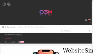 cgxuk.co.uk Screenshot