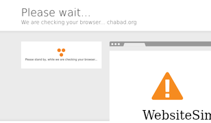chabad.org Screenshot