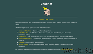 chadnet.org Screenshot