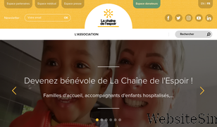 chainedelespoir.org Screenshot