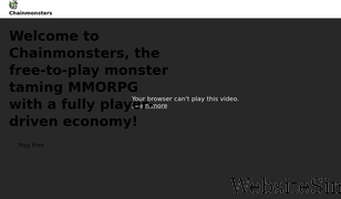 chainmonsters.com Screenshot