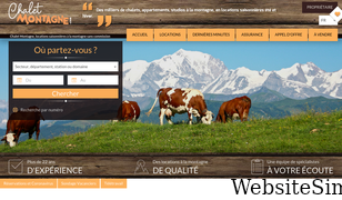 chalet-montagne.com Screenshot
