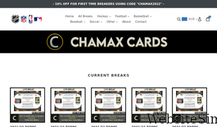 chamaxcards.com Screenshot
