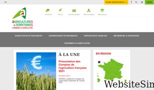 chambres-agriculture.fr Screenshot