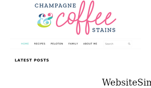 champagneandcoffeestains.com Screenshot