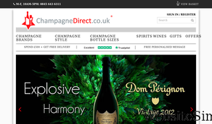 champagnedirect.co.uk Screenshot