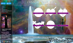 changeyourlifespells.com Screenshot
