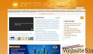 chanhkien.org Screenshot