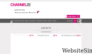 channel21.de Screenshot