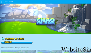 chao-island.com Screenshot