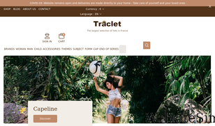 chapellerie-traclet.com Screenshot