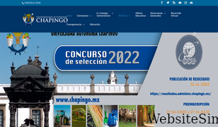 chapingo.mx Screenshot