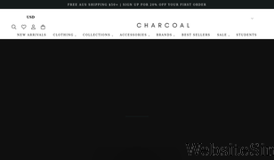 charcoalclothing.com.au Screenshot
