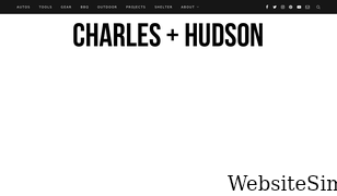 charlesandhudson.com Screenshot