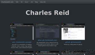 charlesreid1.com Screenshot