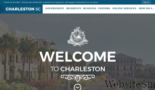 charleston-sc.gov Screenshot