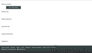 charlestoncvb.com Screenshot