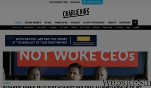 charliekirk.com Screenshot