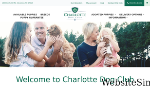 charlottedogclub.com Screenshot