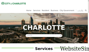 charlottenc.gov Screenshot