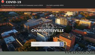 charlottesville.gov Screenshot