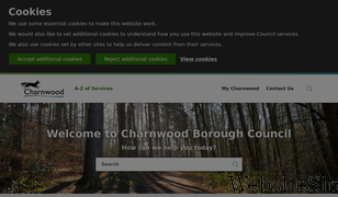 charnwood.gov.uk Screenshot