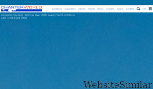 charterworld.com Screenshot