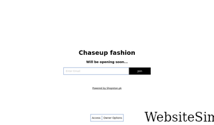 chaseupfashion.com Screenshot