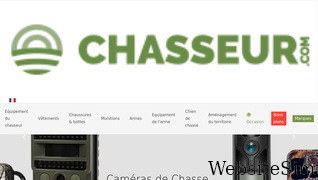 chasseur.com Screenshot