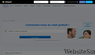 chat-fr.org Screenshot