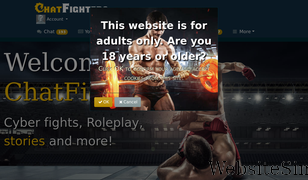chatfighters.com Screenshot
