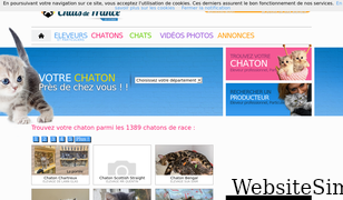 chats-de-france.com Screenshot