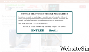 chattepoiluegratuit.fr Screenshot