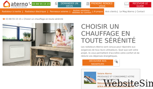 chauffage-aterno.com Screenshot