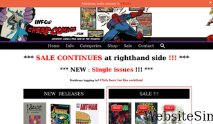 cheap-comics.com Screenshot