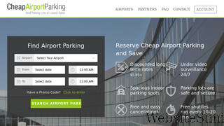 cheapairportparking.org Screenshot